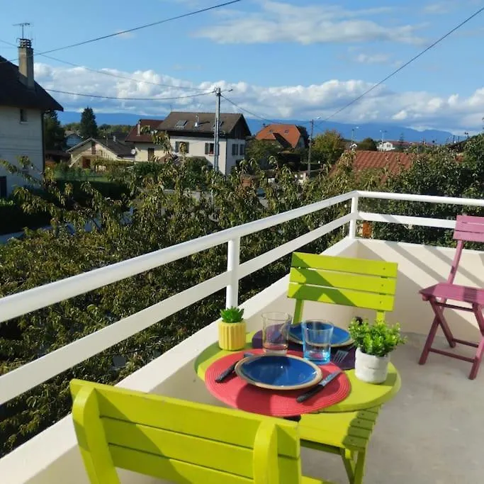 Apartment Appartement Verdoyant Au Bord Du Lac Leman Entre Evian Et Thonon Dans Une Villa Publier France
